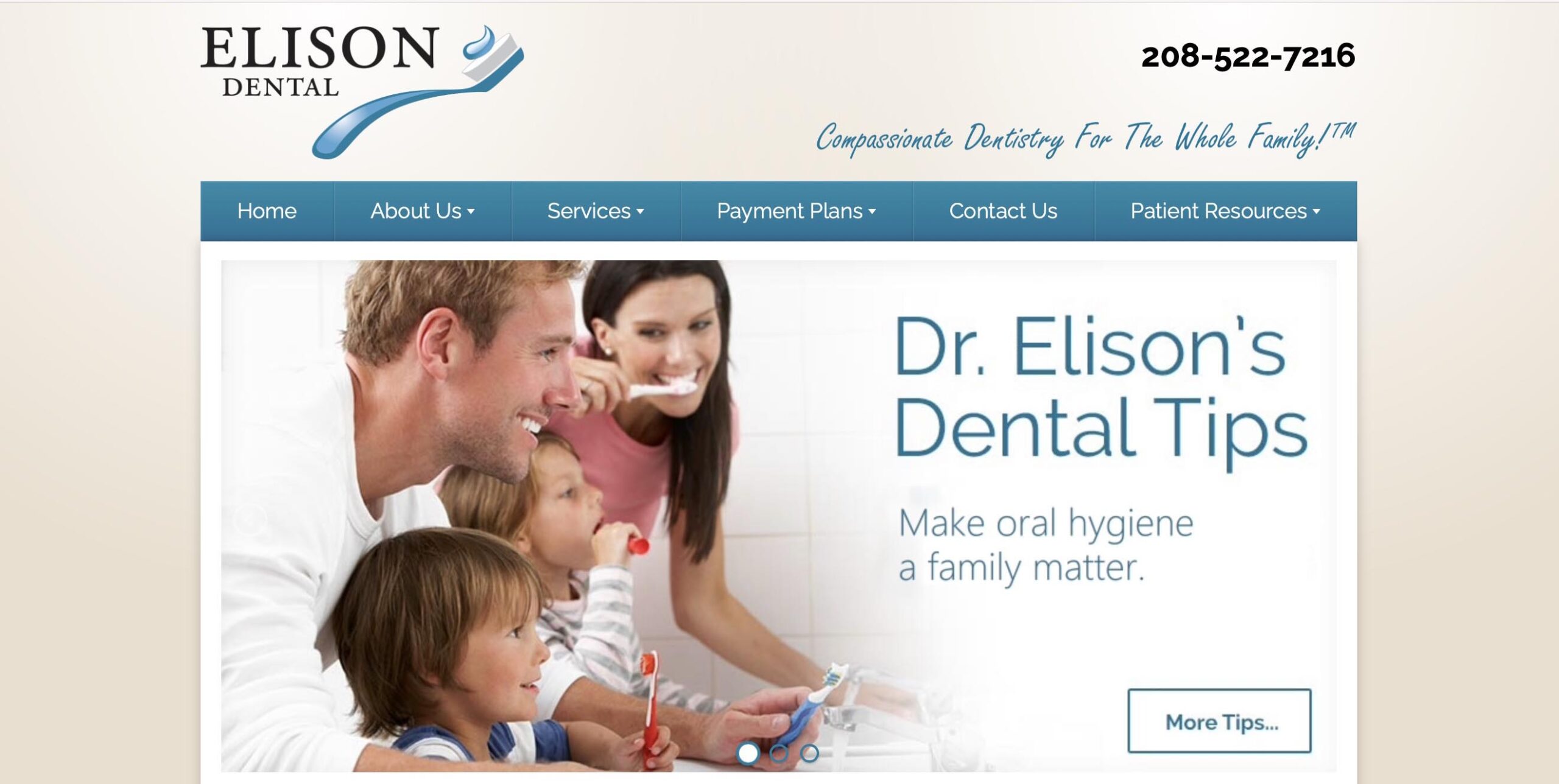 Marketing Agancy - Marketing consultant and website developer for Elison Dental Center in Idaho Falls.